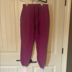 Figs Vibrant Pink Jogger Pants